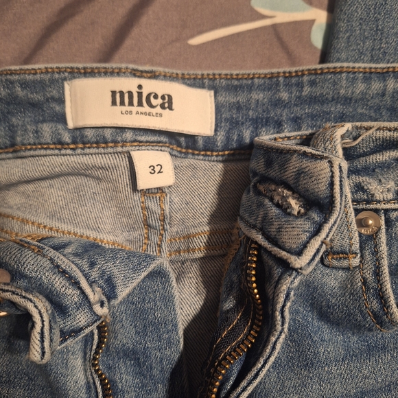 Mica High Rise Straight Crop Jean. Sz 32. Great Shape. - Picture 4 of 7